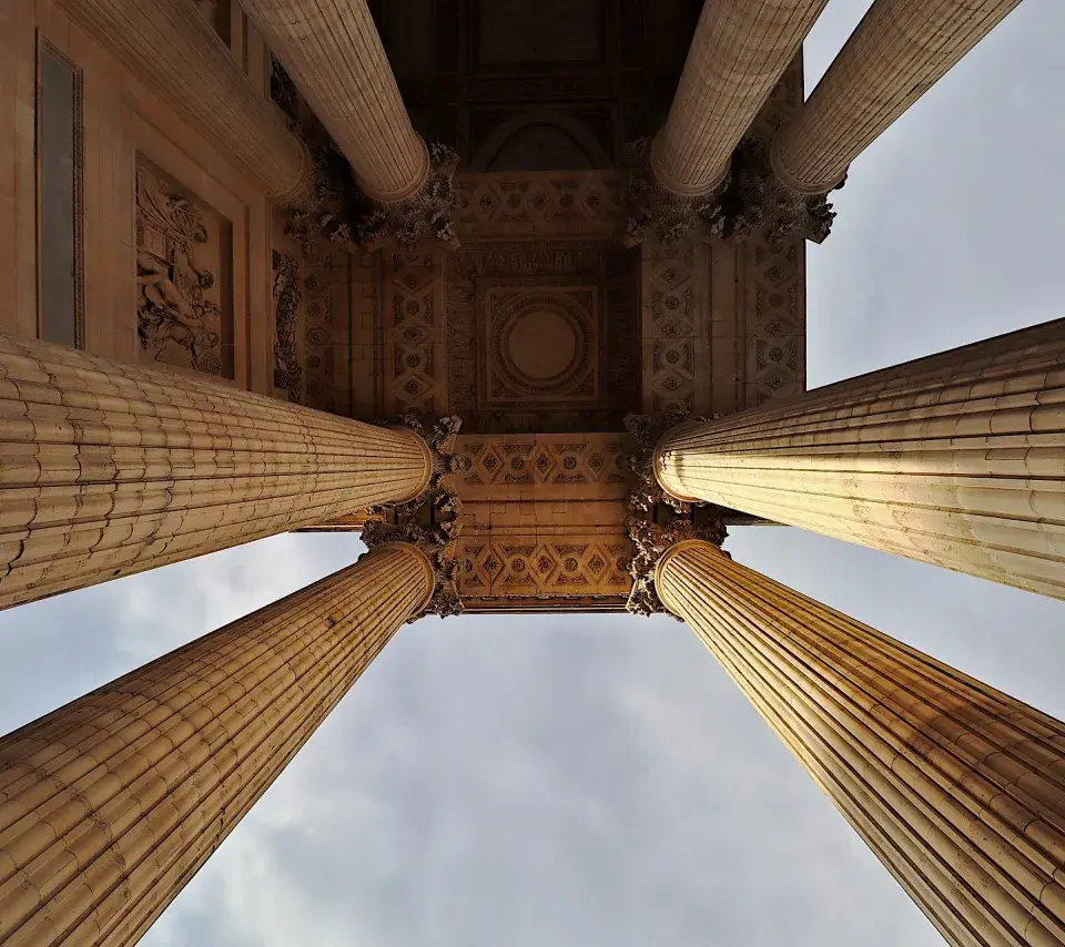 vue du pantheon 