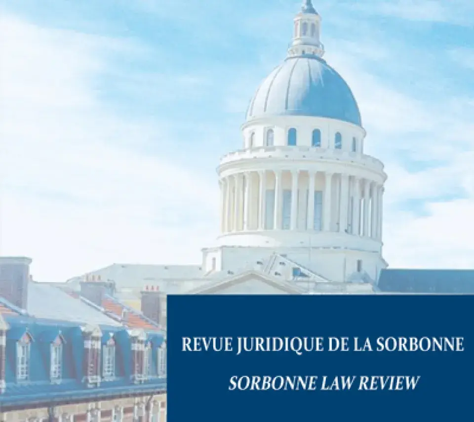 Revue Juridique de la Sorbonne - Sorbonne Law Revue