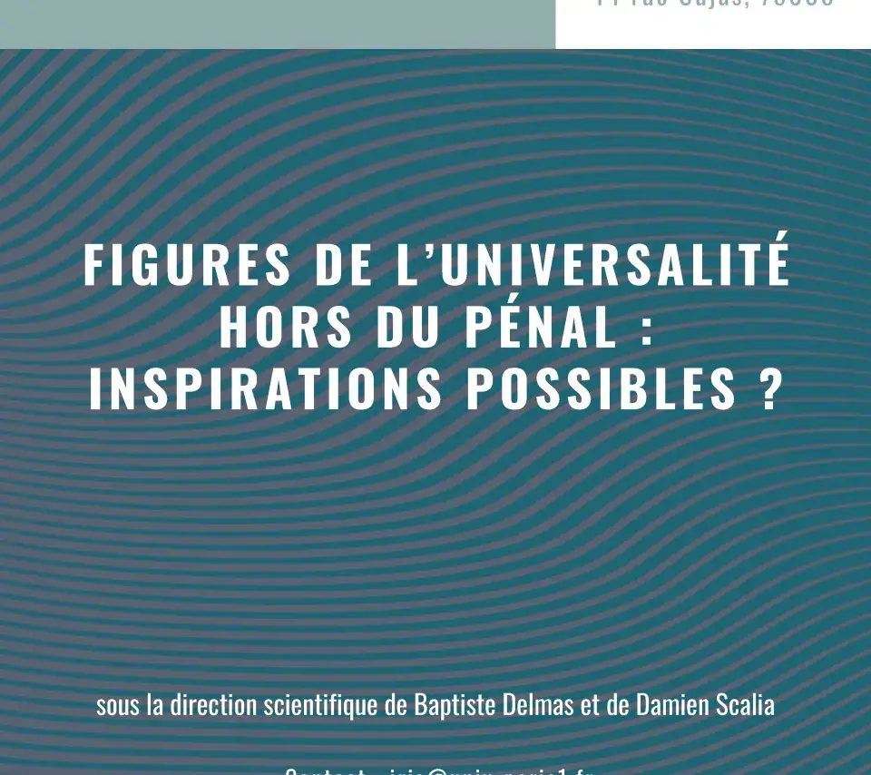 Affiche du colloque