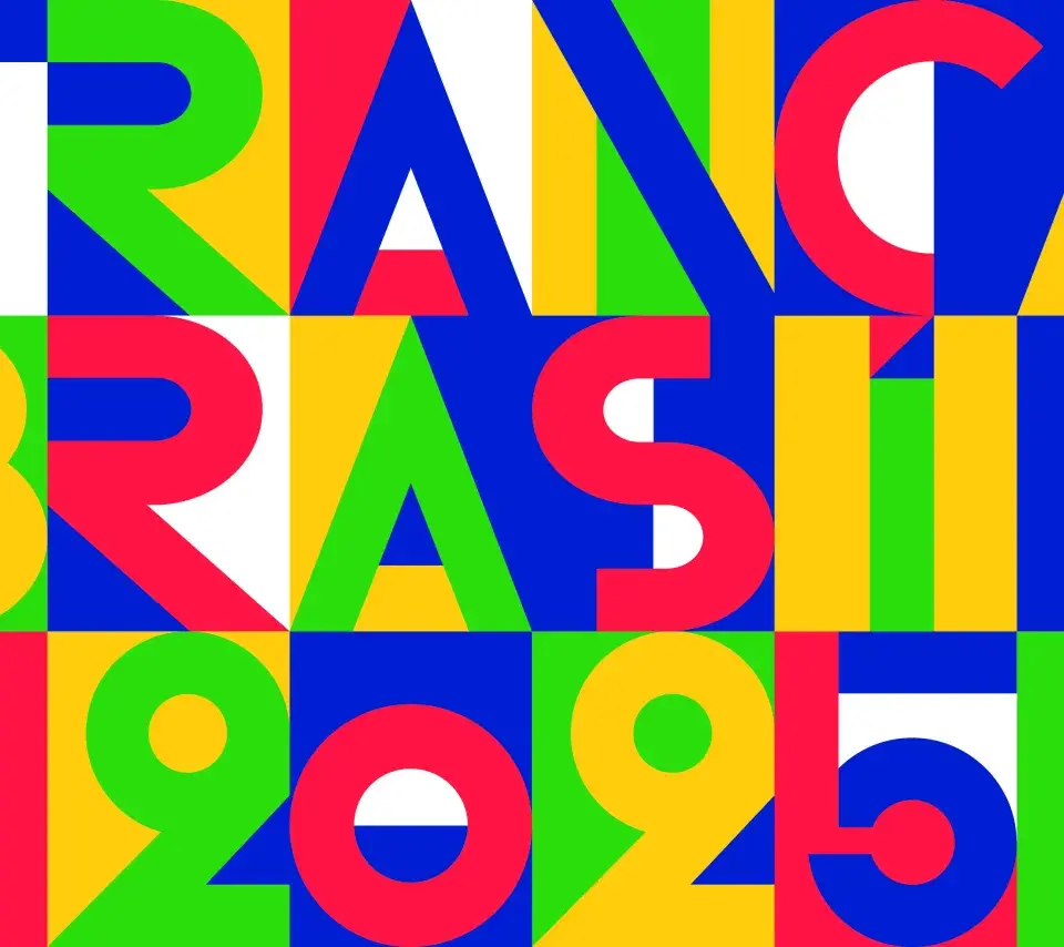 Logo saison croisée France Brésil 2025