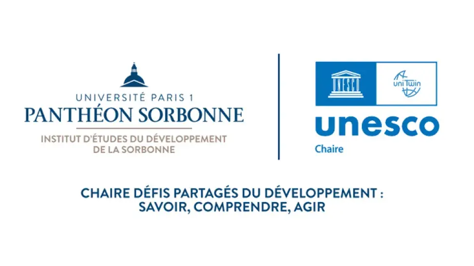 Chaire UNESCO Défis partagés du développement ; savoir, comprendre, agir