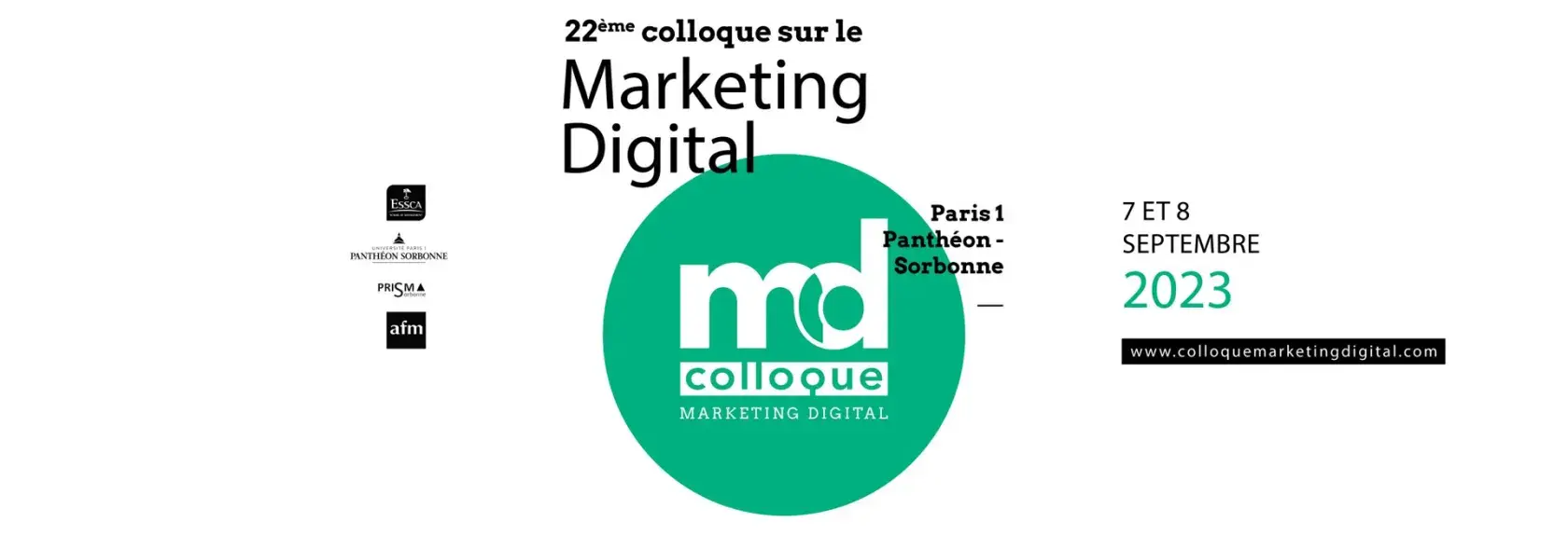 Colloque marketing digital Paris 1 Panthéon-Sorbonne ""