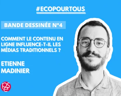 #écopoutous - Bande dessinée n°4 - Comment le contenu en ligne influence-t-il les médias traditionnels ? | Étienne Madinier Bande dessinée | Comment le contenu en ligne influence-t-il les médias traditionnels ? - Étienne Madinier