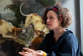 Claire Betelu Paris 1 Panthéon-Sorbonne Restauration Oudry Chantilly ""