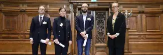 Prix solennels de thèse de la Chancellerie de Paris - Lauréats 2023 de Paris 1 Panthéon-Sorbonne ""