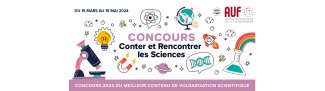 Concours conter et rencontrer les sciences AUF du 15 mars au 15 mai 2024