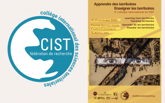Collège International des Sciences Territoriales - 6e colloque international du CIST "Apprendre des territoires / Enseigner les territoires" 
