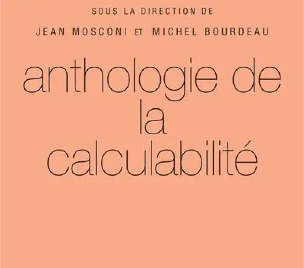 Anthologie de la calculabilité 